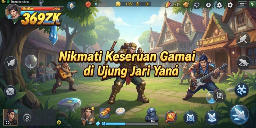 Tampilan menarik dari gameplay 369ZK yang seru dan interaktif.