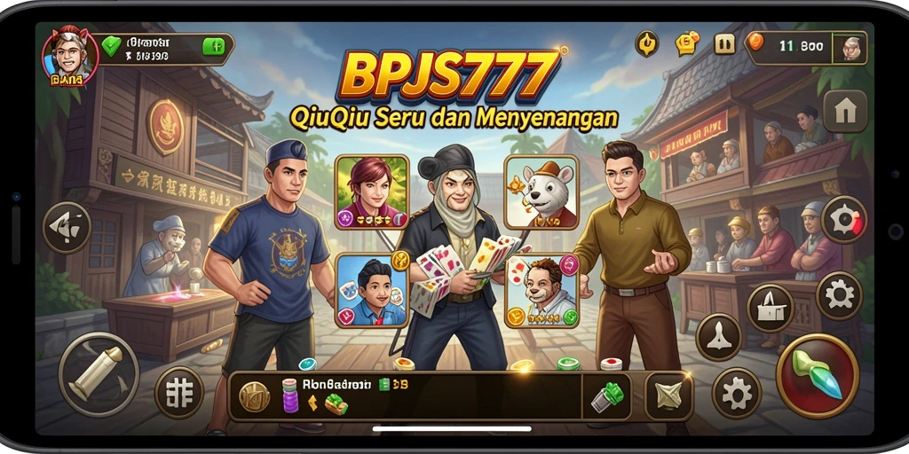 Tampilan gameplay QiuQiu yang seru di BPJS777.