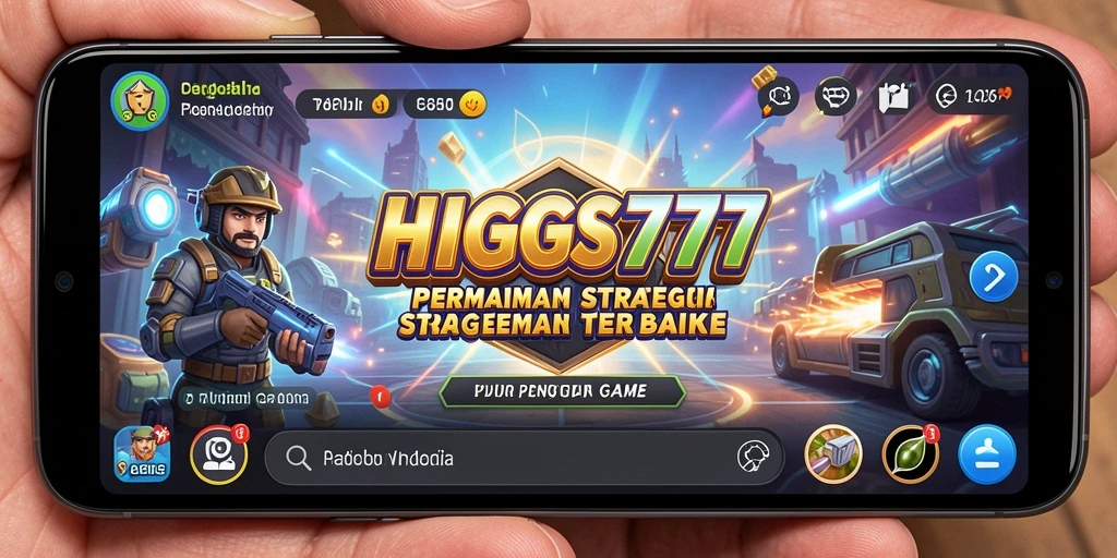 Tangkapan layar HIGGS777 menampilkan momen strategis dalam permainan.