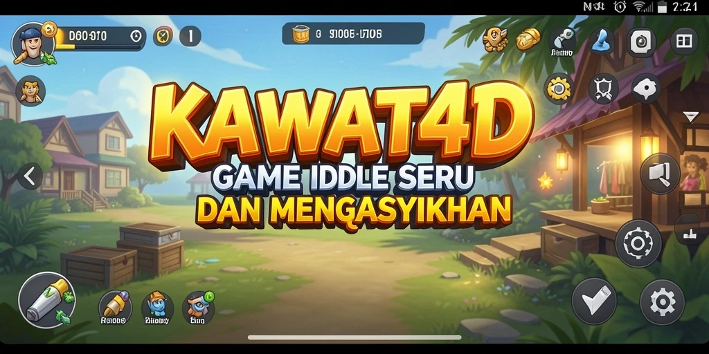 Tampilan gameplay KAWAT4D yang menarik dan menawan.