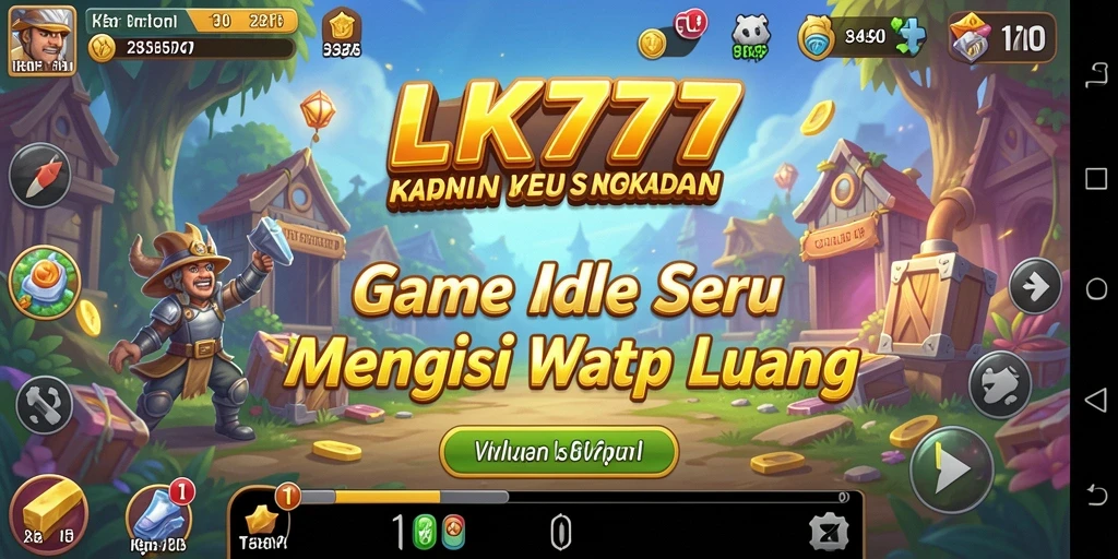 Tampilan gameplay menarik dengan sistem Idle yang unik.